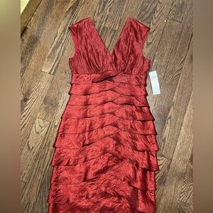 London Times Maroon/wine Dress NWT